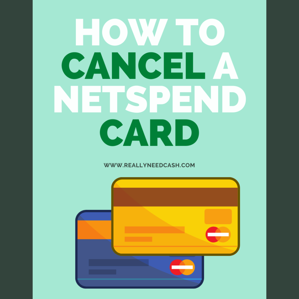 How to Cancel a Netspend Card