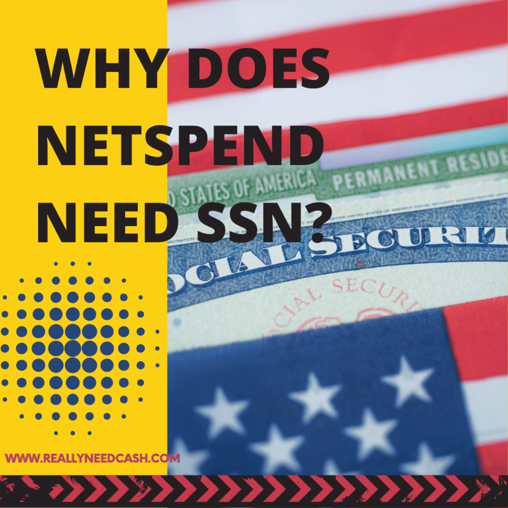 Why Does Netspend Need Social Security Number