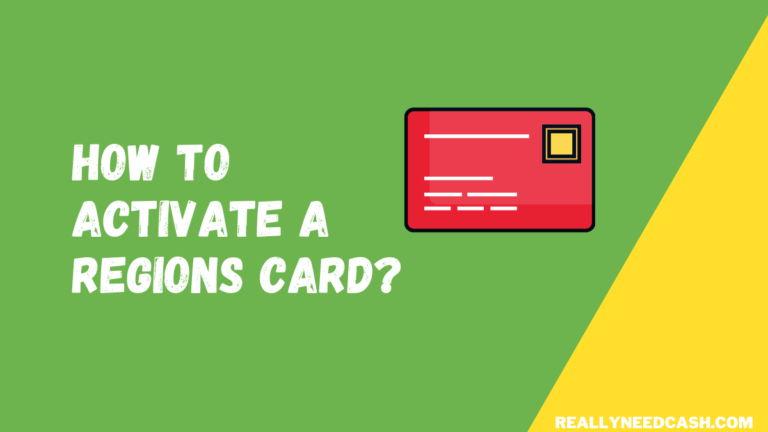 How to Activate A Regions Card?
