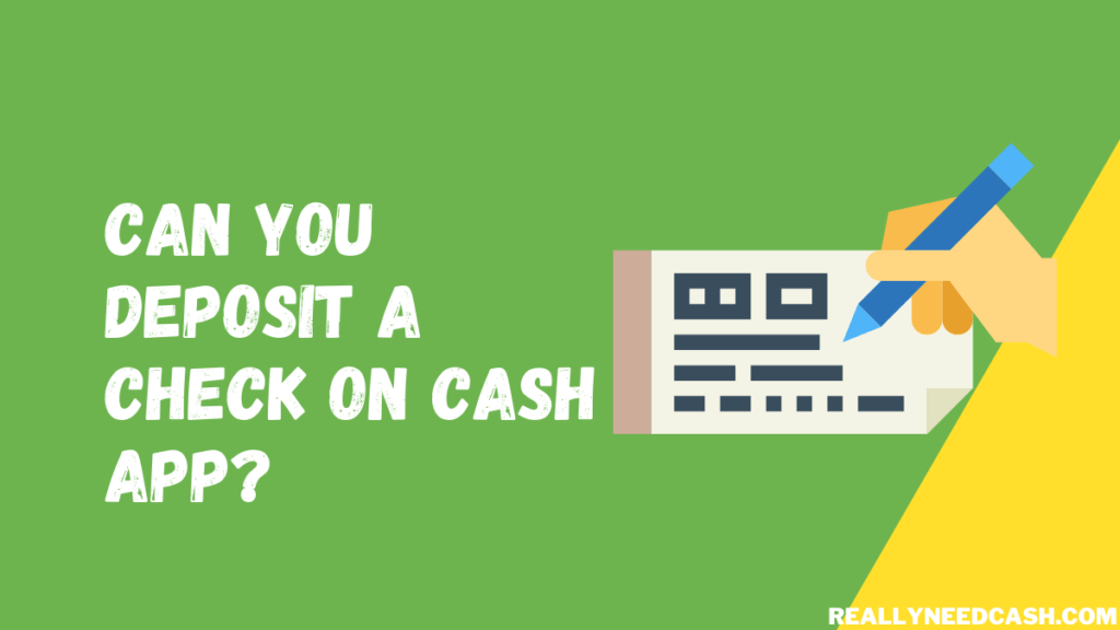 How To Get Mobile Check Deposit On Cash App