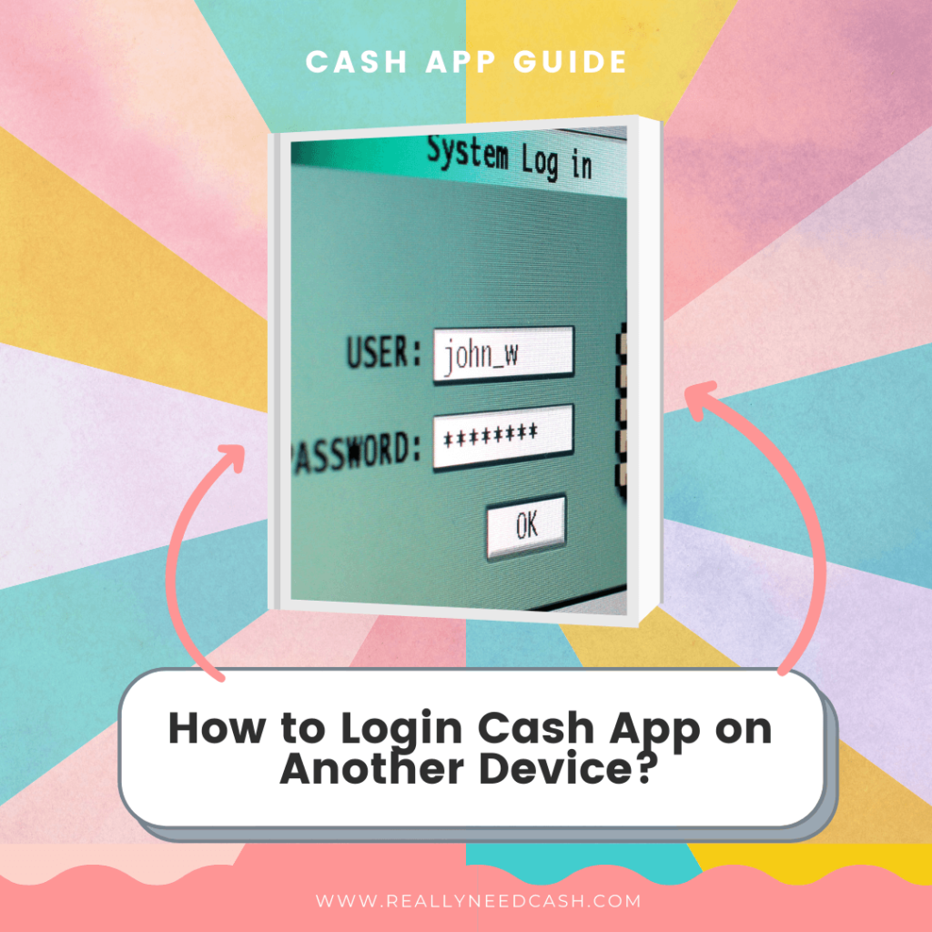 how to sign in cash app on another phone