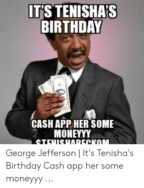 Birthday cash app post