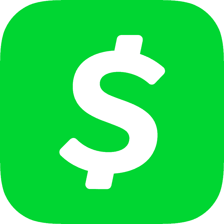 transparent cash app logo