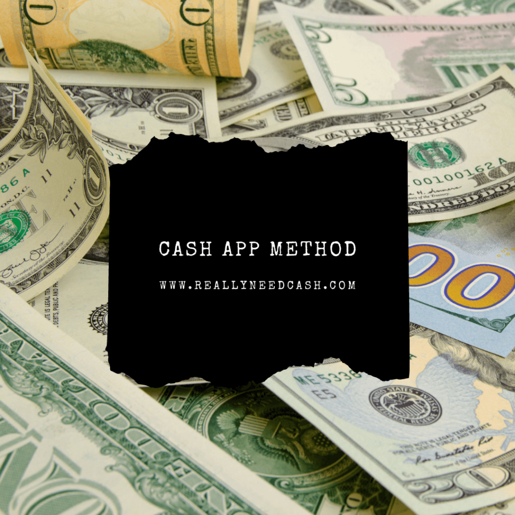 cash app method