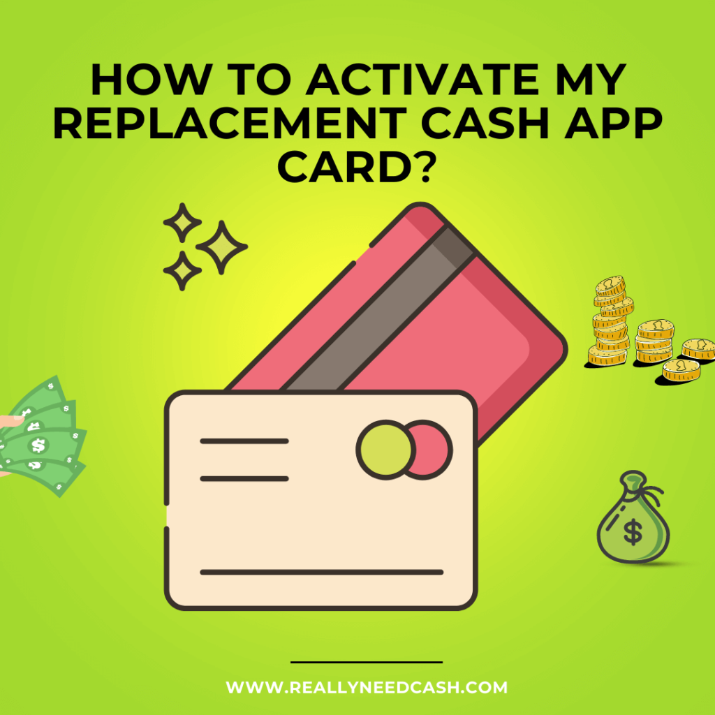 how to activate my replacement cash app card