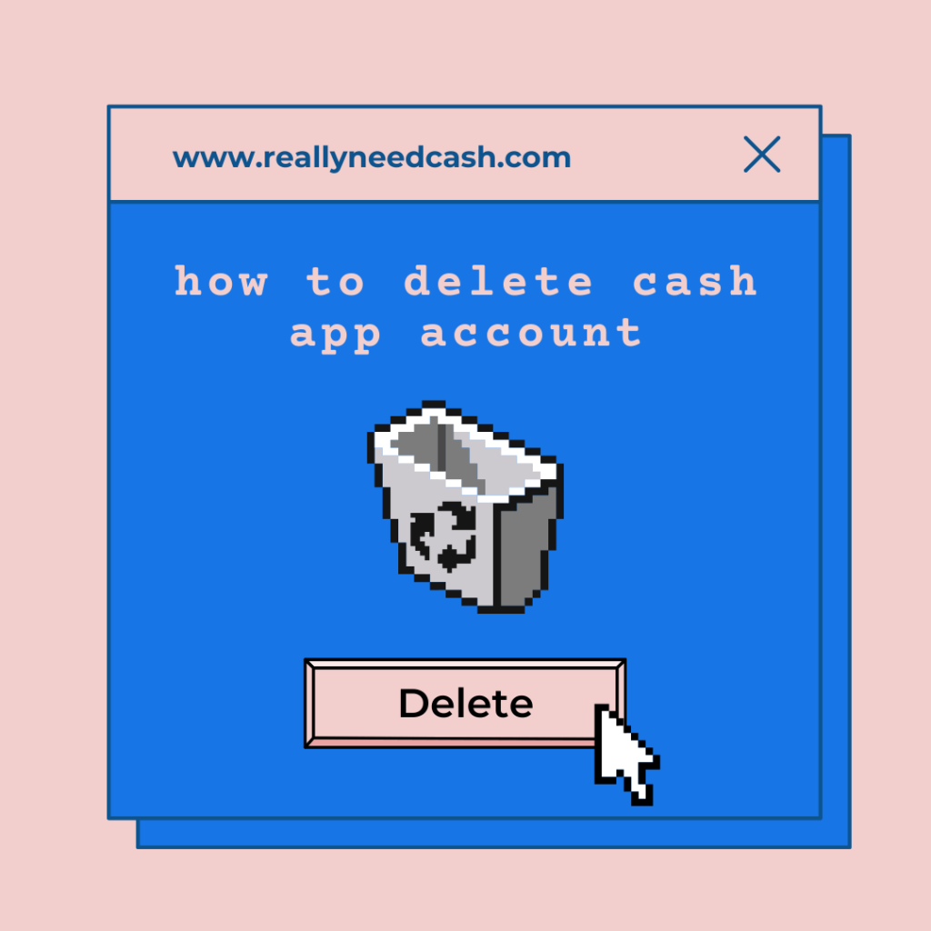 how to delete cash app account