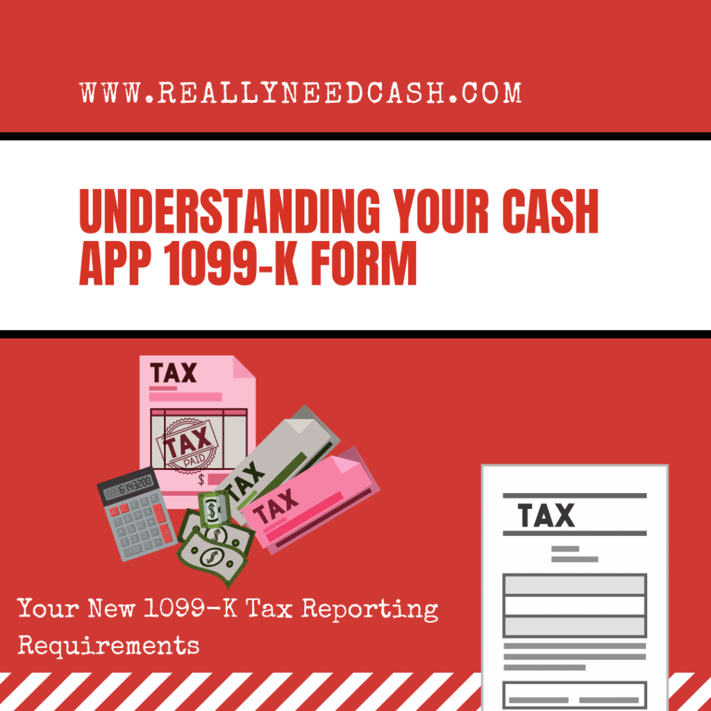 Cash App 1099-K Form