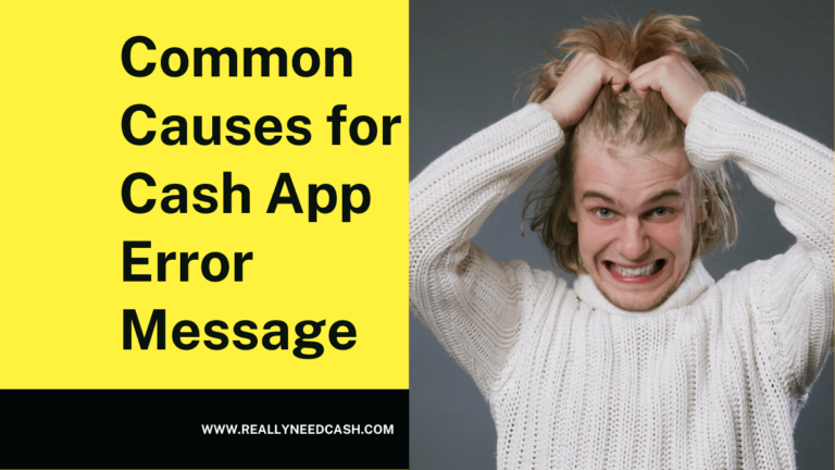 Cash App Error Message 11 Common Problems 2024 Solved ✅