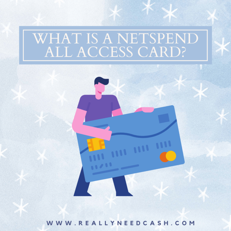 What is a NetSpend All Access Card? How Do I Get a NetSpend All Access