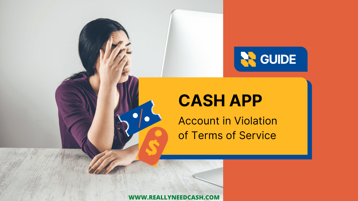 Cash app account in violation of terms of service Idea