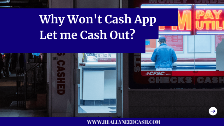 4 Reasons Why Cash App Won’t Let Me Cash Out 2024 SOLVED ✅