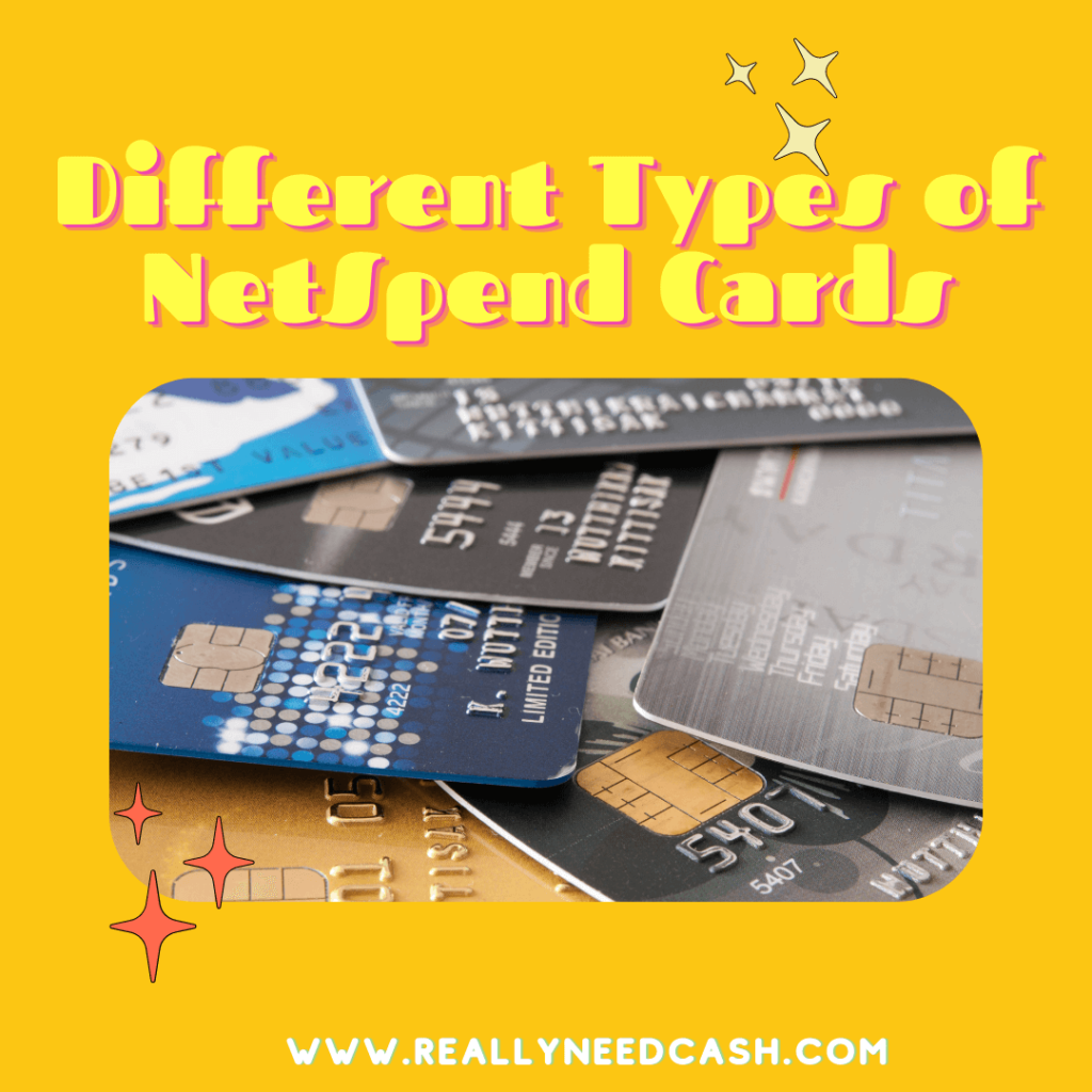 Different Types of NetSpend Cards