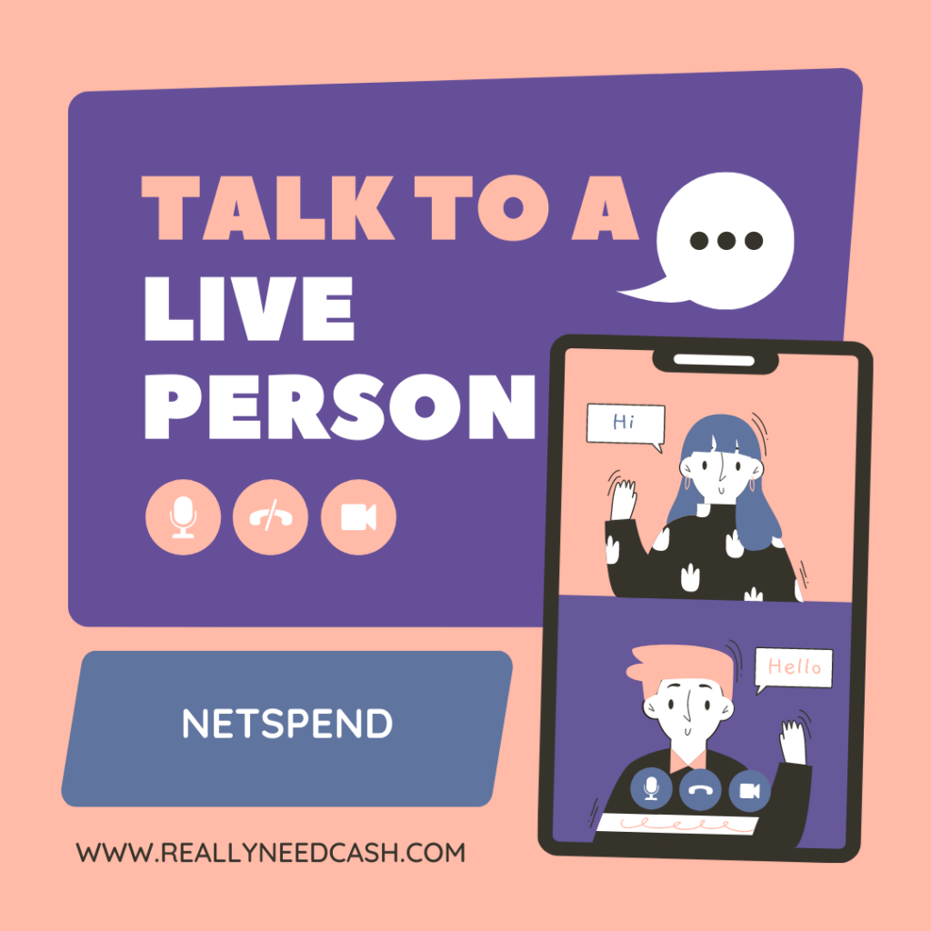 How Do I Talk to a Live Person At Netspend?