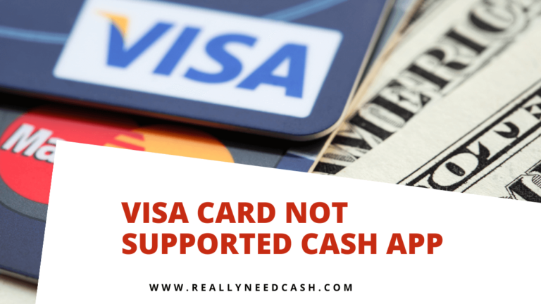 Why Is My Visa Card Not Supported on Cash App Solved 2024 ✅