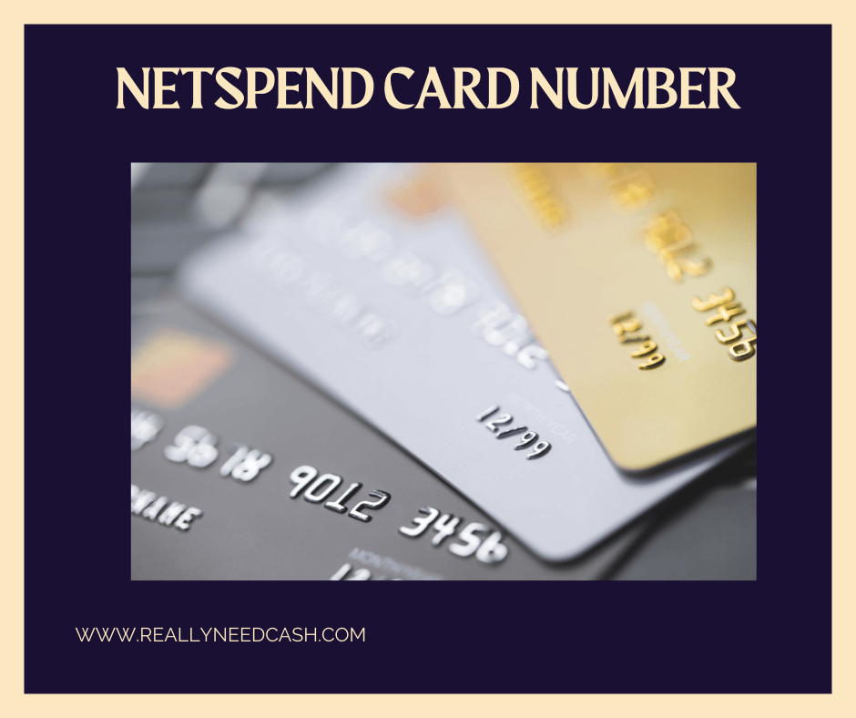 Netspend Card Number