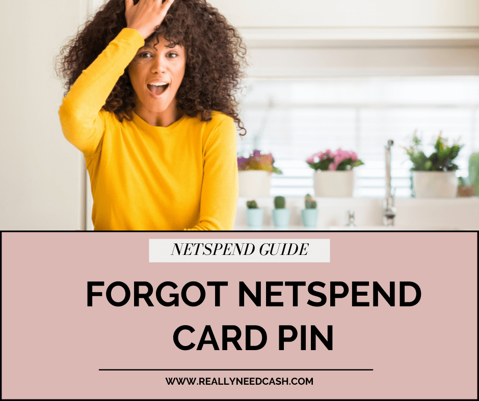 Forgot Netspend card pin