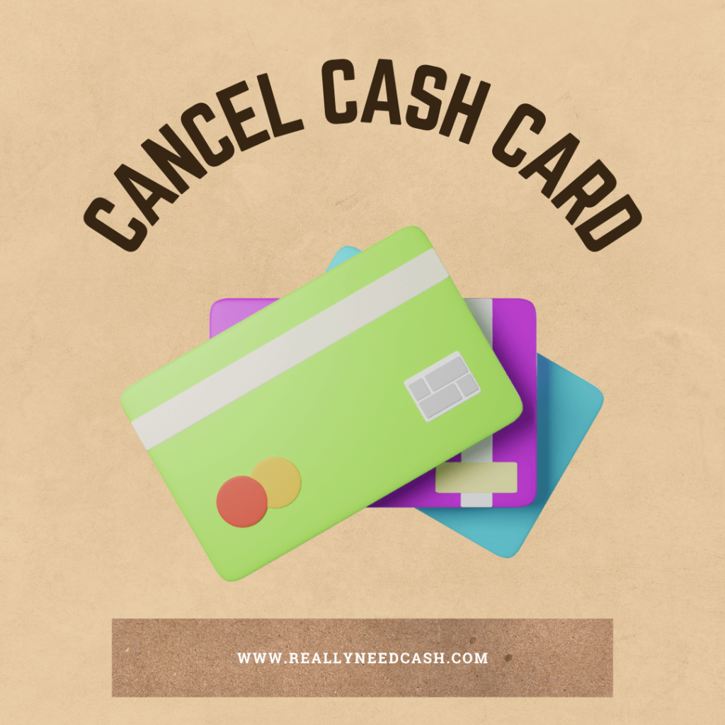 How to Cancel Cash App Card