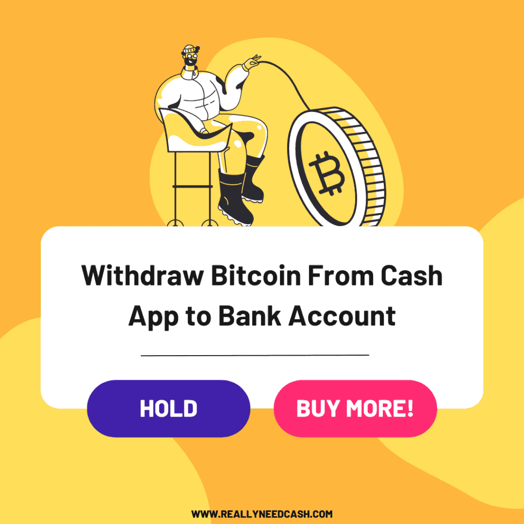 Withdraw Bitcoin From Cash App to Bank Account