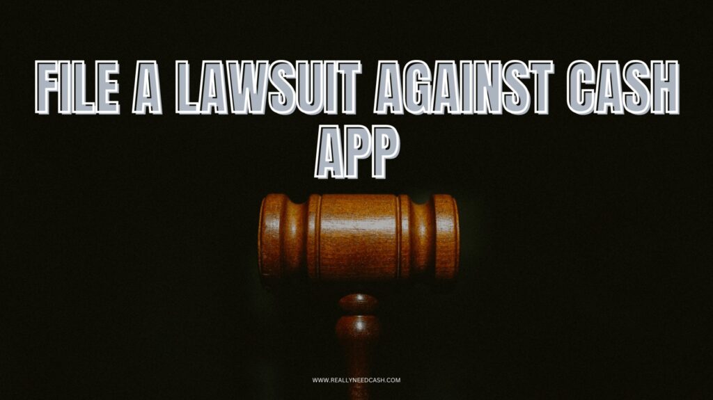 how to sue cash app