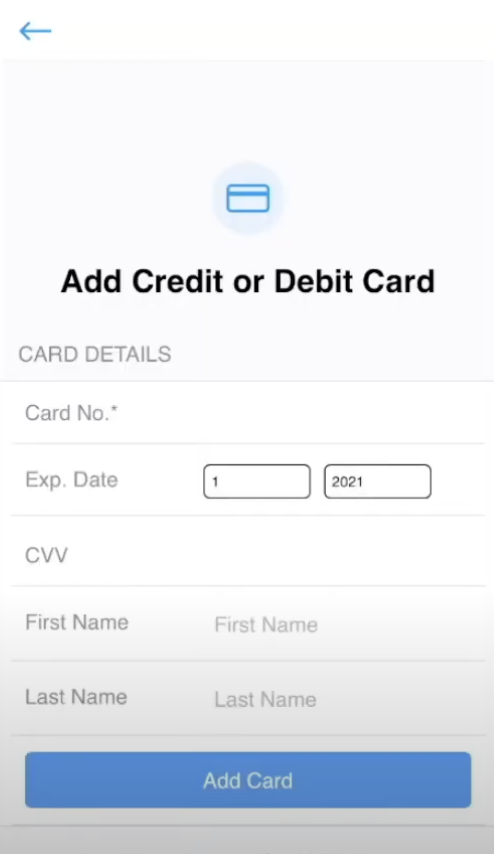 Enter Cash App Card Details