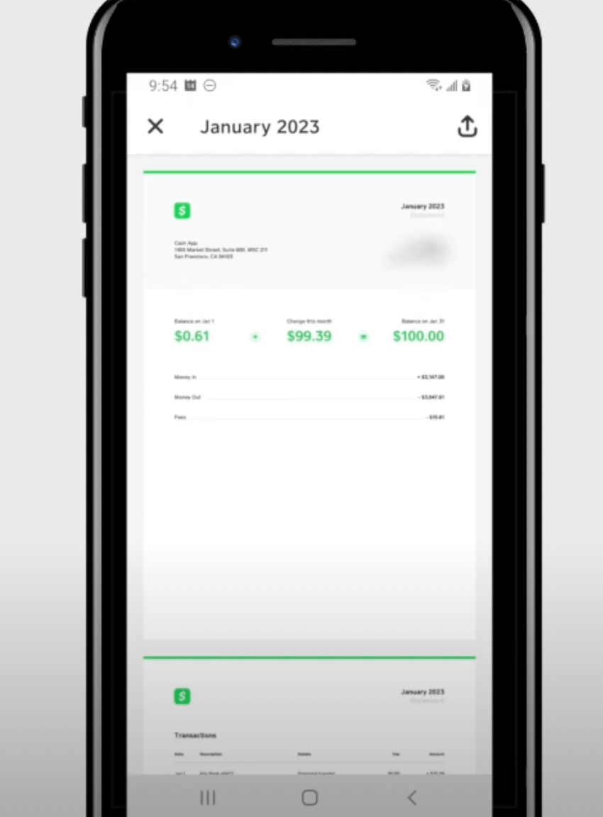 How to Download Cash App Bank Statement