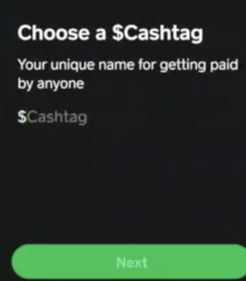 Choose a Cash Tag