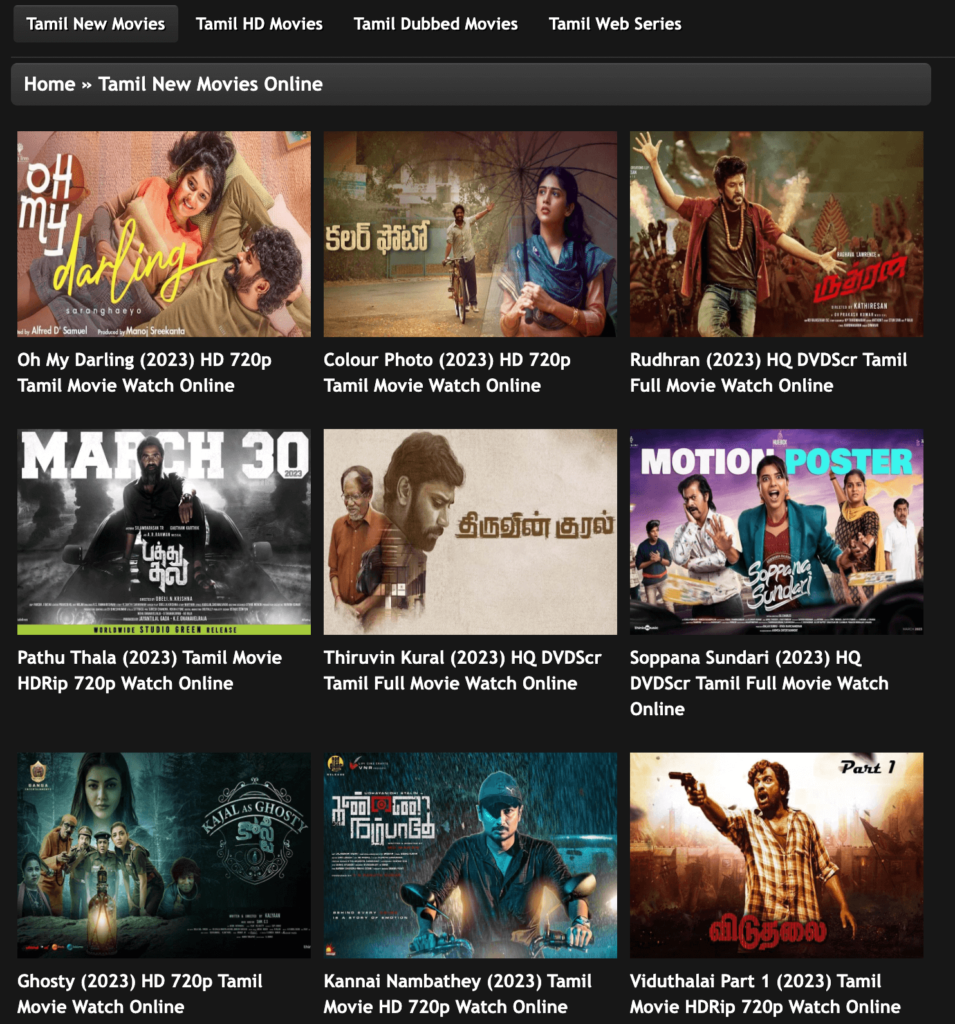 TamilYogi Movies Download