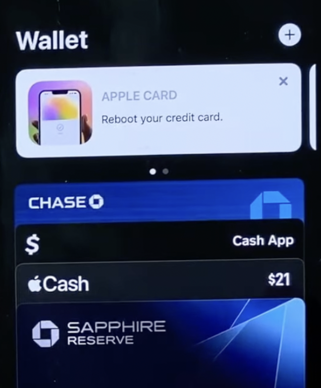 Open Apple Cash Wallet