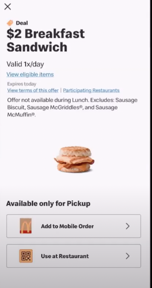 How to Order McDonald’s With Cash App Card