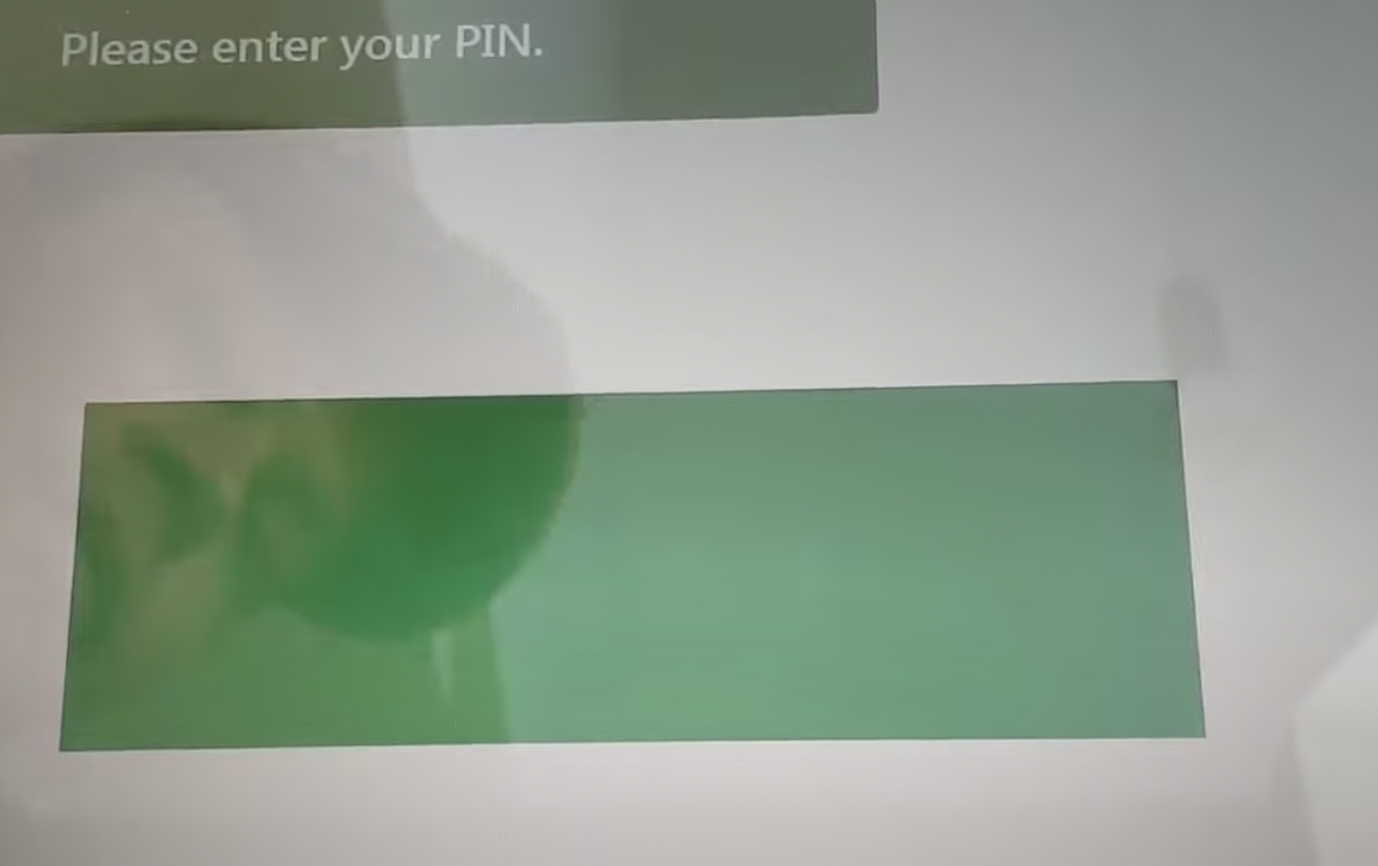 Enter the Pin