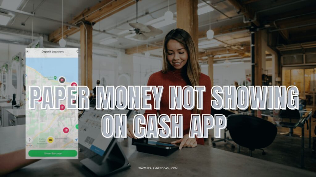 paper money not showing on cash app