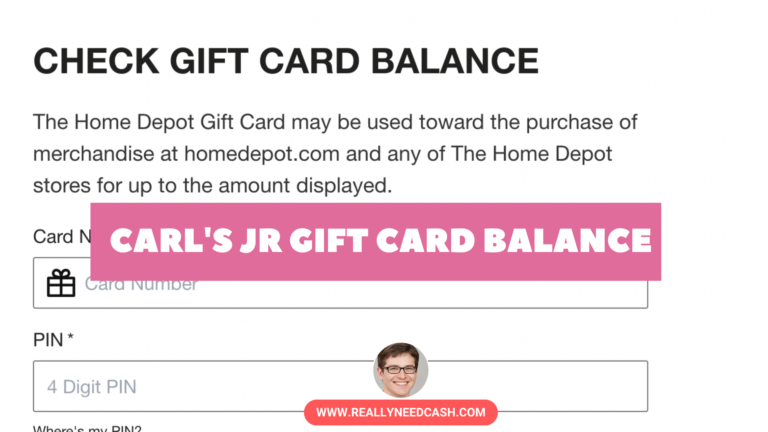 Carl’s Jr Gift Card Balance Checker Tool: Tutorials 2024 ✅