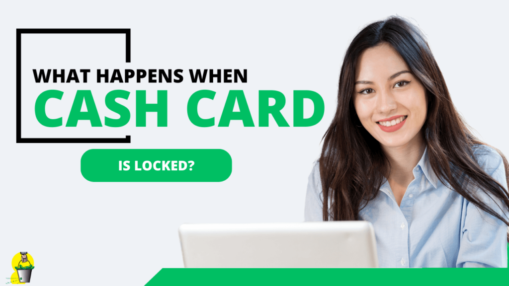 locked Cash App card with a padlock symbol, representing the security feature of locking your Cash App card