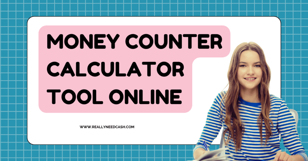 Money Counter Calculator Tool Online to Calculate the total value of your bills and coins. Choose your currency, and input quantities, and click to reveal the precise total value.